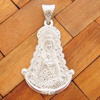 Medalla Virgen del Rocío Grande de Plata de Ley